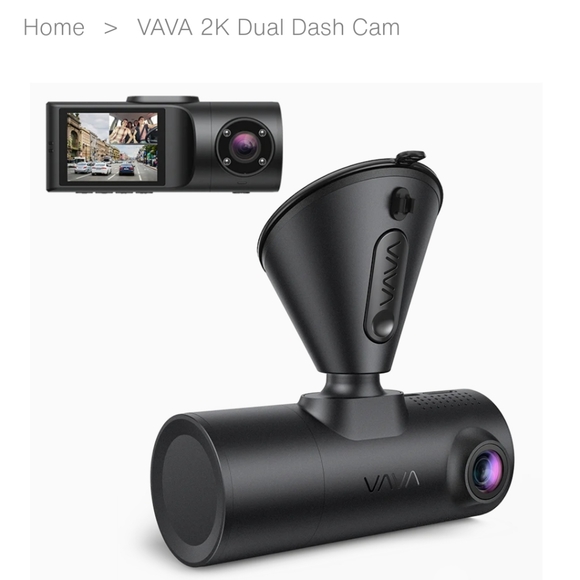 VAVA VA-VD009 2K Dual Dash Cam factory sealed - Picture 4 of 11